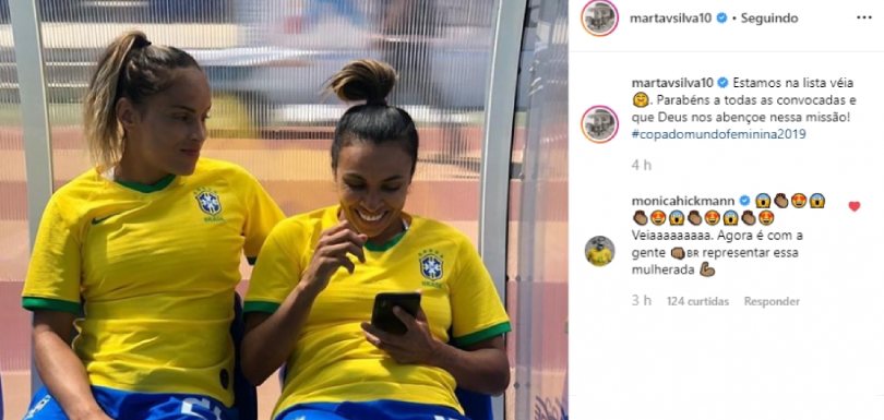 Marta é convocada para Copa Mundo 2019