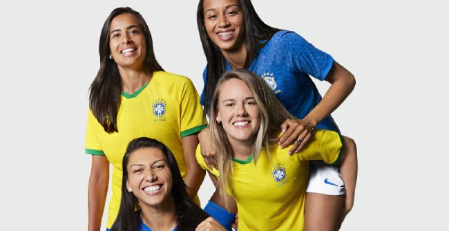 Brasil tem novo uniforme para Copa do Mundo da França 2019